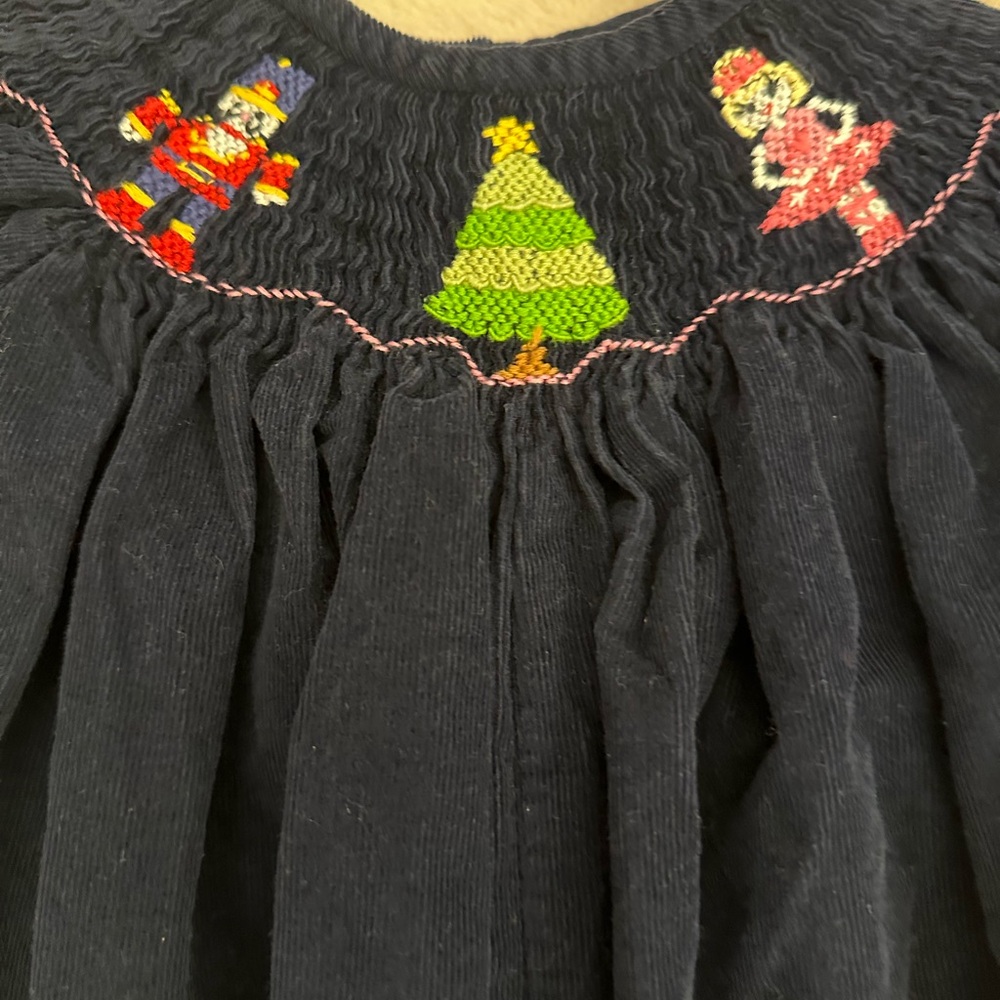 24m Christmas Bubble Romper